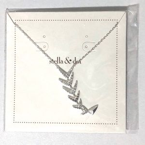 Stella and Dot Silver Necklace